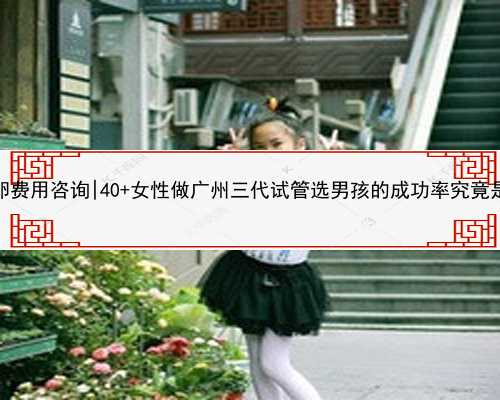 广州供卵费用咨询|40+女性做广州三代试管选男孩的成功率究竟是多少？